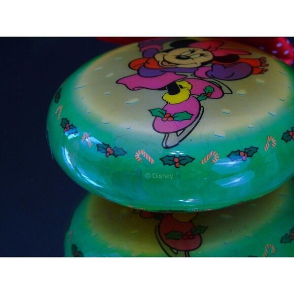 Disney Christmas Ornament Minnie Mouse Skating Vintage 1996 - Picture 3 of 4